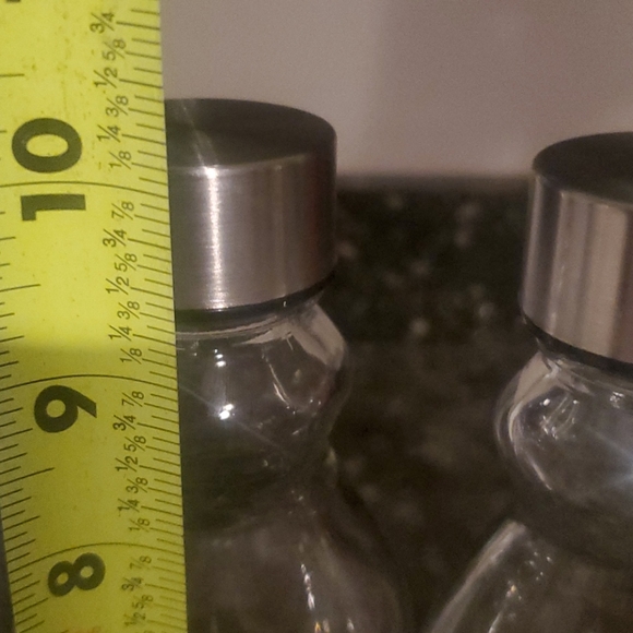 Glass Water Bottles set of 3 - Picture 5 of 6